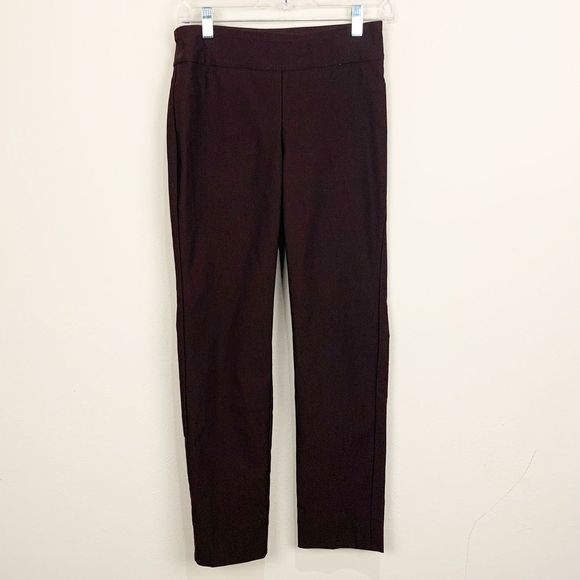Charted Club Cambridge Slim Brown Pants - Picture 1 of 4